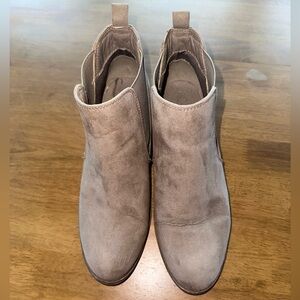 Suede Booties (Size 7)
